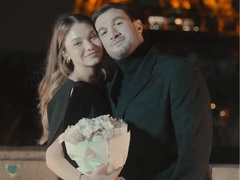 Торнике Квитатиани женился на молодой возлюбленной — первые кадры роскошной свадьбы