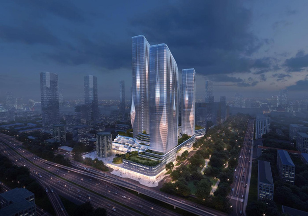 Фото №2 - Zaha Hadid Architects построит жилой комплекс в Хорошево-Мневниках