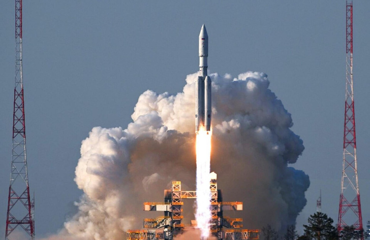 Ракета «Ангара-А5» впервые поднялась в небо с космодрома «Восточный»