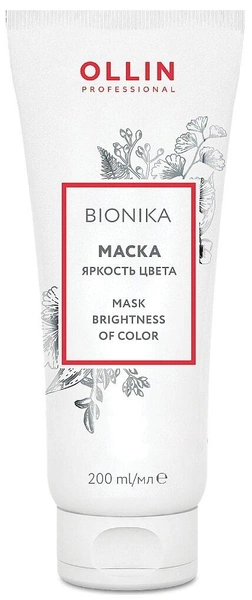 OLLIN Professional BioNika Маска для окрашенных волос Яркость цвета