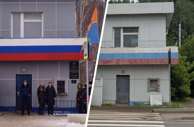Слева фото 2014 года, справа&nbsp;— июль 2025 года | Источник: пост ДПС Красноярска, Мария Ленц / NGS24.RU