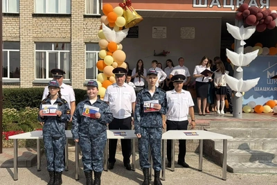 В Шацкой школе открылся первый полицейский кадетский класс