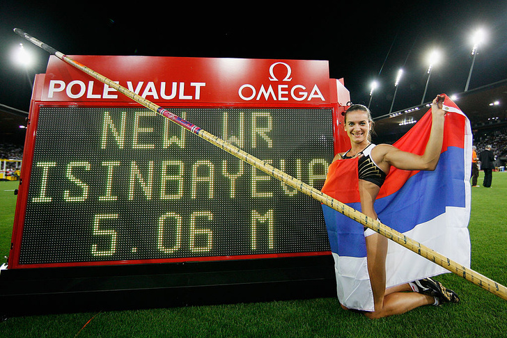 Елена Исинбаева мировой рекорд