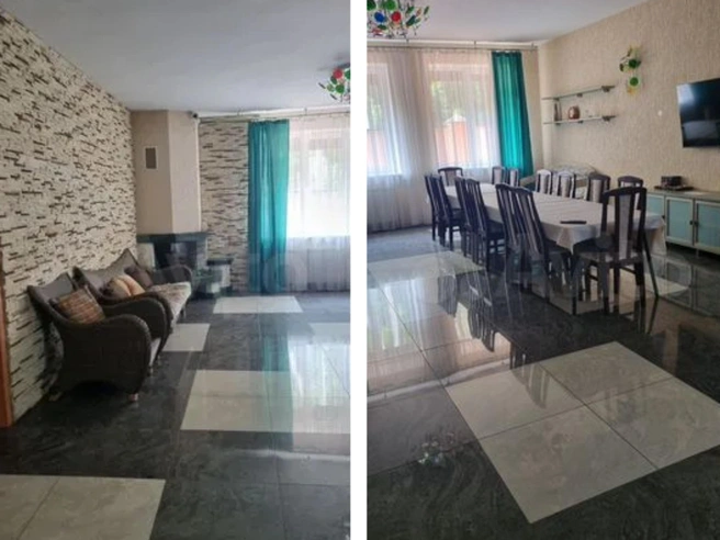 Роскошный дом площадью в 400 с лишним «квадратов» обойдется всего в 12 тысяч за сутки, поскольку находится в Рамонском районе | Источник: avito.ru