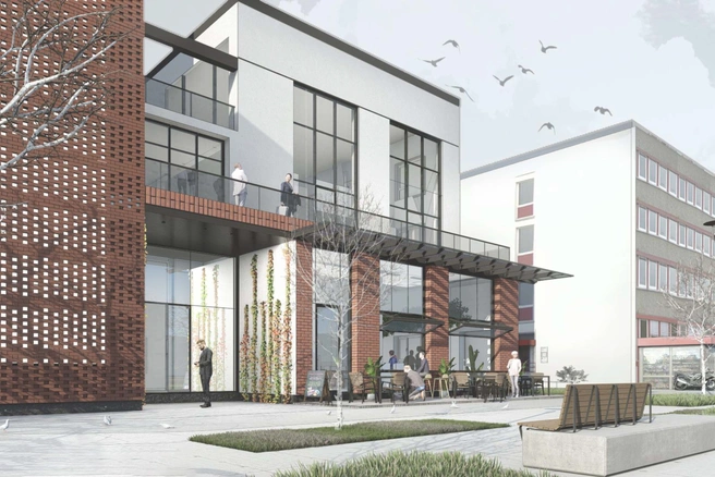 Пешеходный трафик также высокий. Его формирует окружение: жилые дома и образовательные учреждения | Источник: PRINZIP