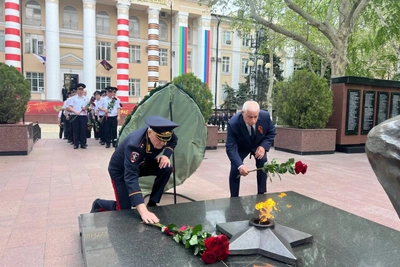 Память воинов ВОВ почтили в Дагестане