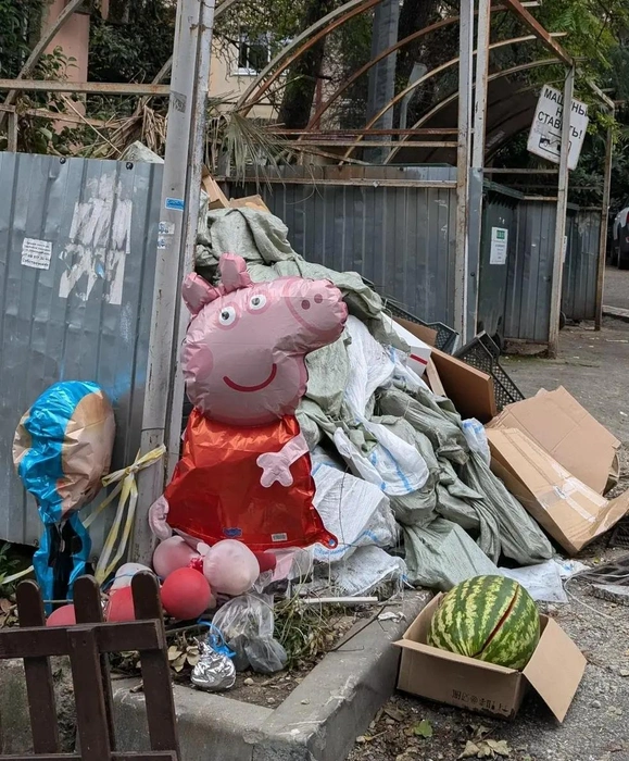 Мусорные проблемы главного курорта страны вышли за пределы города | Источник: Оксана Витязь
