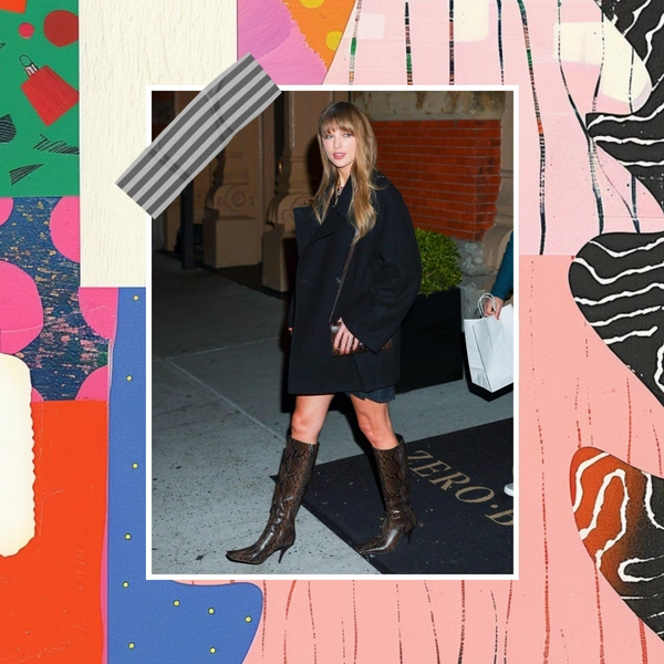 Тейлор Свифт подтверждает горячий тренд на змеиные сапоги зимой 2025/26 | Источник: theGirl