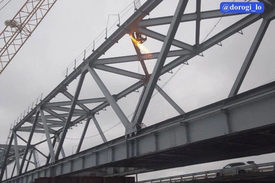 В Ленобласти демонтируют мост-гигант через Лугу