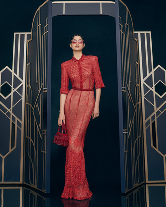 Неделя высокой моды в Париже: Ulyana Sergeenko Couture, весна-лето 2021, фото