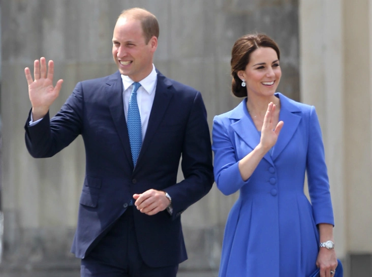 Герцог и герцогиня Кембриджские во время официального визита в Германию, 19 июля 2017