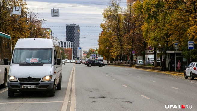 В Уфе ищут подрядчика на нанесение дорожной разметки | Источник: Тимур Шарипкулов / UFA1.RU