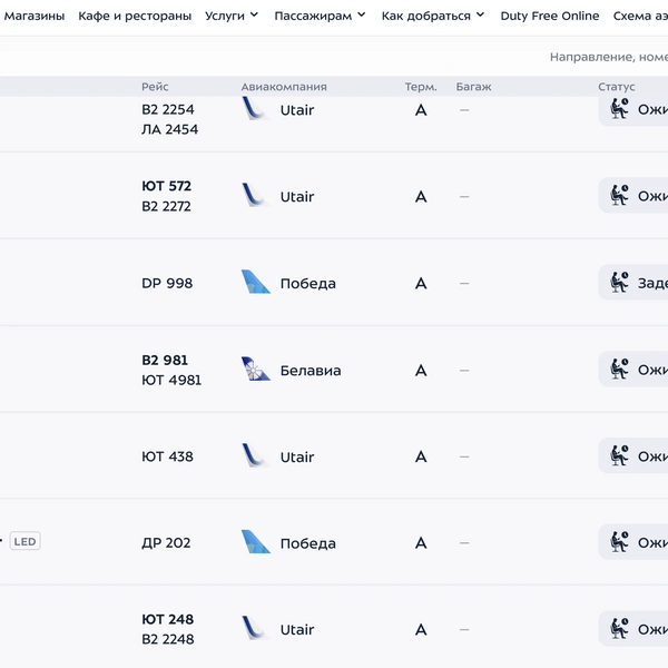 Аэропорт Внуково | Источник: vnukovo.ru