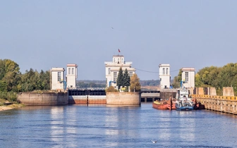 ЧП на Городецком гидроузле в Нижегородской области. Его проходят почти все круизные суда на Волге