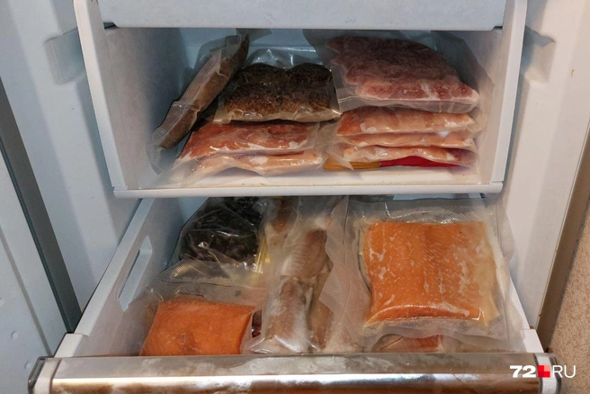 Как всё аккуратно и красиво в холодильнике у Марины  | Источник: читатель 72.RU