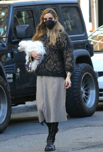 Оливия Палермо в Нью-Йорке | marieclaire.ru