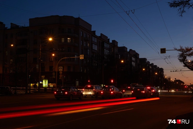 Так городок чекистов выглядит ночью  | Источник: Илья Бархатов