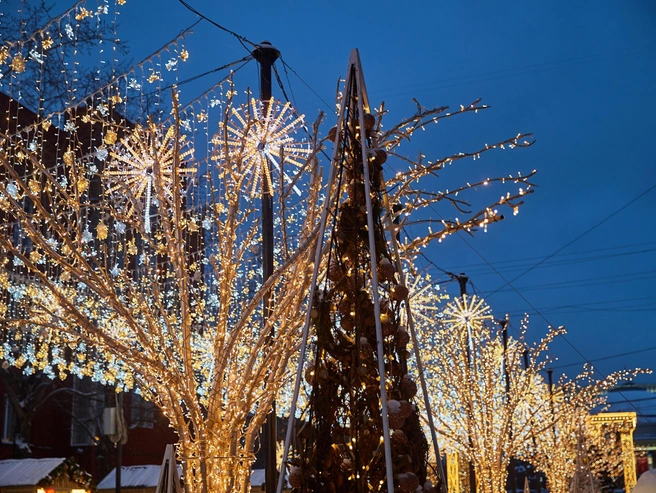 Пешеходная зона на улице Ленина откроется в ноябре. | Источник: Александр Ощепков / NGS.RU