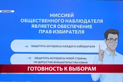 Около 600 наблюдателей проследят за выборами на Сахалине