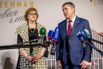 Губернатор отметил, что открытие галереи&nbsp;— событие федерального значения | Источник: Василина Любимова / 59.RU