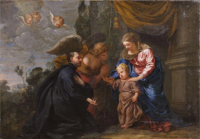 Вергоувен, Д. (1630-1714). Видение Святого Игнатия Лойолы. 1659. Холст, масло | Источник: предоставлено пресс-службой Юсуповского дворца