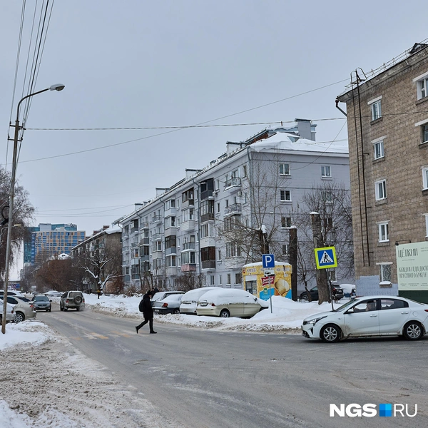 Улица фактически ничем не отличается от других. В спальном районе есть всё, начиная от магазинов, заканчивая парикмахерскими, из плюсов&nbsp;— метро поблизости | Источник: Александр Ощепков / NGS.RU