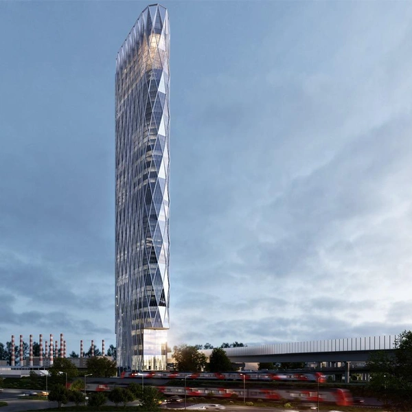 Второй вариант сделали более закругленным | Источник: skuratov-arch.ru