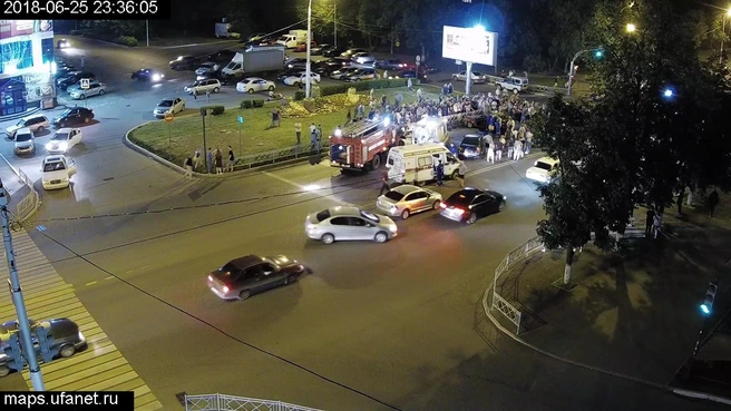 Врачи скорой помощи забрали в реанимацию и двухлетнего мальчика | Источник: Maps.ufanet.ru