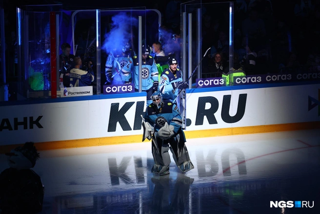 Игра сибирских хоккеистов сегодня была уверенной | Источник: Александр Ощепков / NGS.RU