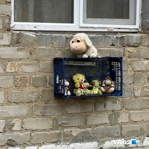 Для некоторых игрушек есть «домики», которые помогают им не промокнуть | Источник: Сергей Петунин / YA62.RU