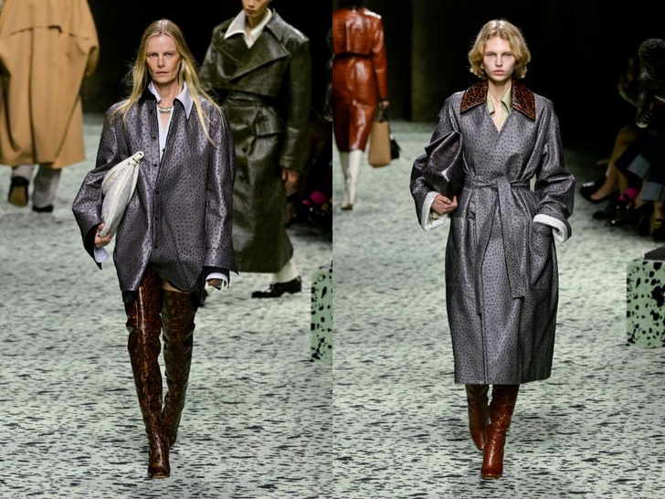 Зима 2023/24 в стиле Bottega Veneta: повторяем трендовые образы с модного показа