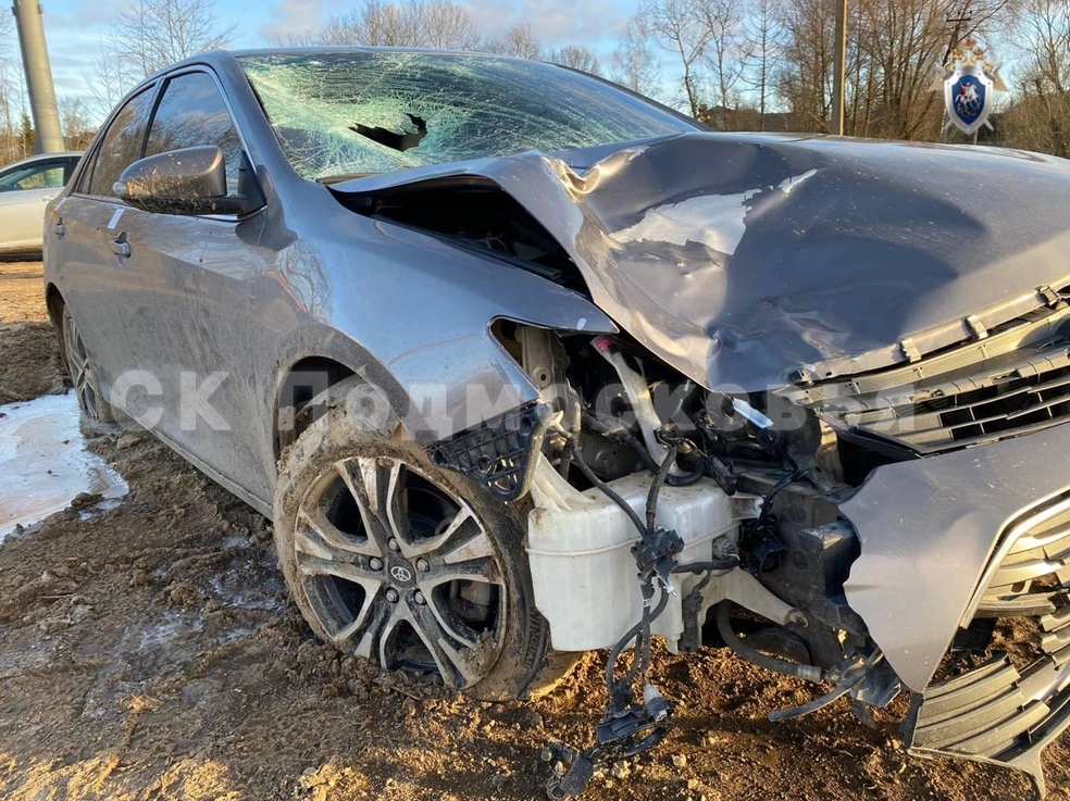 В таком состоянии полиция нашла брошенную в другой части города машину | Источник: СК Подмосковья