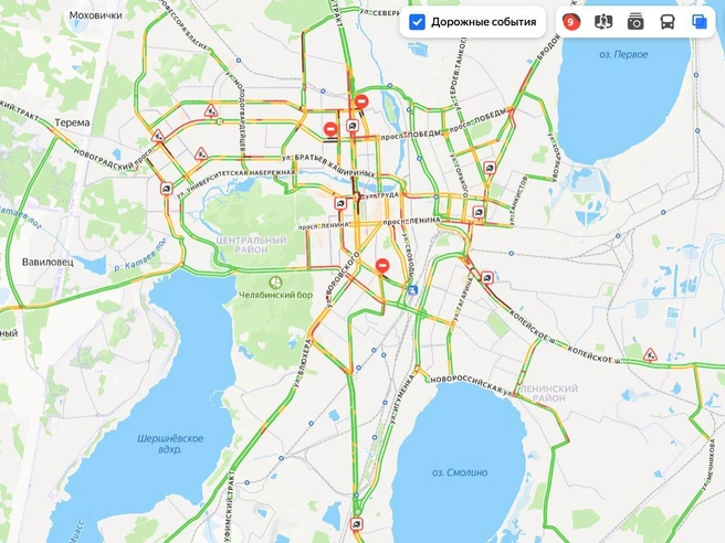 Ситуация сейчас сложная | Источник: Yandex.ru / maps
