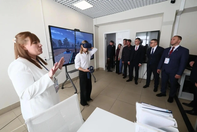 В Южно-Уральском техническом колледже сегодня обучаются 3,2 тысячи студентов, из них 2,6 тысячи&nbsp;— в очном формате. Занятия проходят на четырех площадках города | Источник: Наиль Фаттахов, пресс-служба правительства Челябинской области