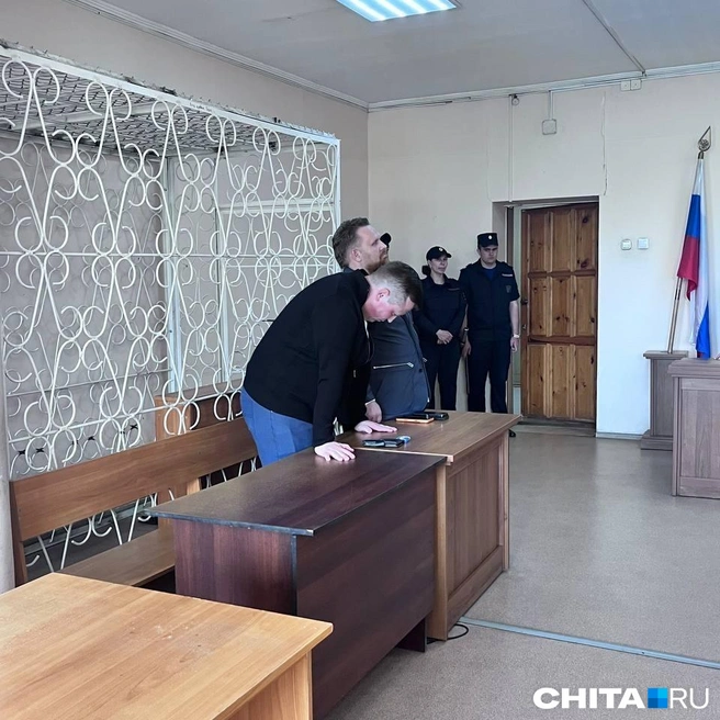 Алексей Головинкин, после того как услышал приговор | Источник: Александр Хамраев / СHITA.RU