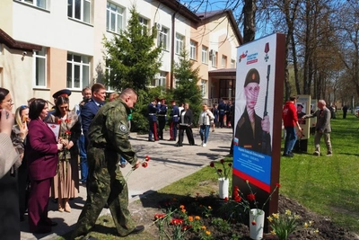 В Пензе обновили «Аллею Памяти» павших героев