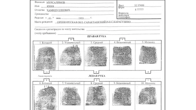 «Пальчики» Мурсалимова | Источник: Монография В.&nbsp;В.&nbsp;Яровенко, Н.&nbsp;Н.&nbsp;Китаева и Р.&nbsp;Г.&nbsp;Ардашева