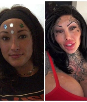 Была милой очаровашкой, а стала «живой надувной куклой»: фото Марии Магдалины до пластики