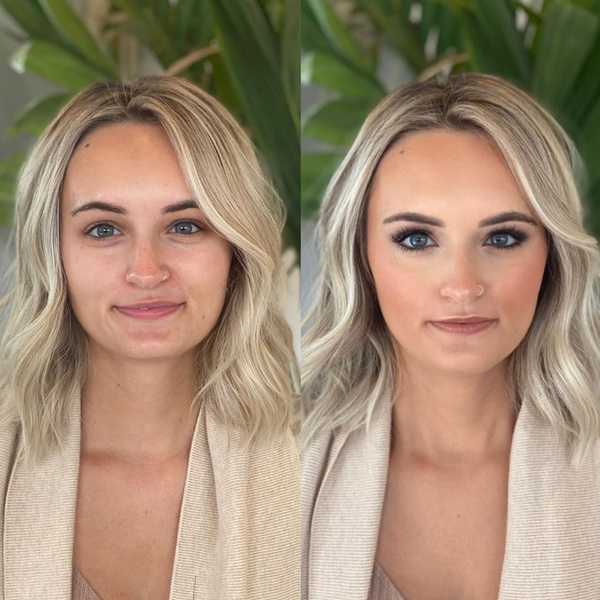 Макияж фото до и после — www.wday.ru