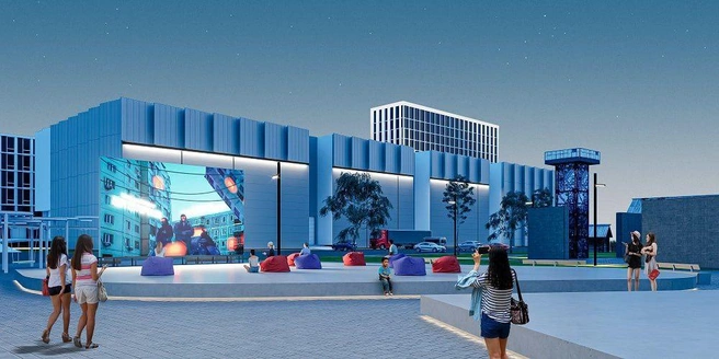 Здание кинопавильона | Источник: erdc.ru / news