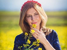 Ирина Агибалова устроила «апельсиновую» фотосессию на Кипре