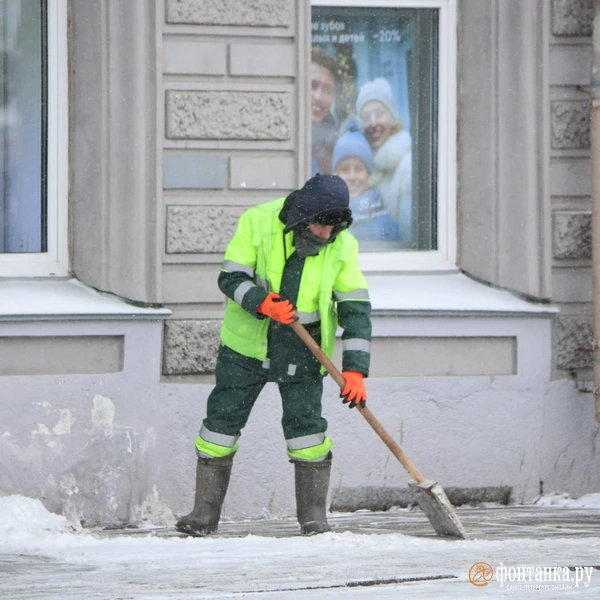 Снегопад в Петербурге 20 февраля 2026 года | Источник: Валентин Егоршин / «Фонтанка.ру»