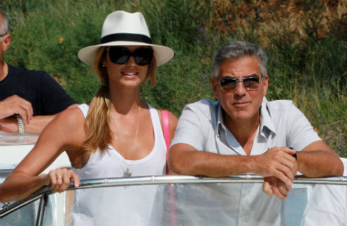 Джордж Клуни и Стейси Киблер