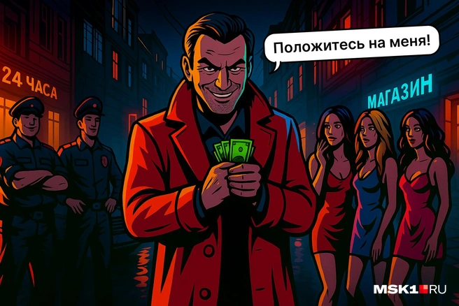 Рассказываем о малоизвестной схеме поимки сутенеров и проституток | Источник: Серафима Пантыкина / Городские медиа