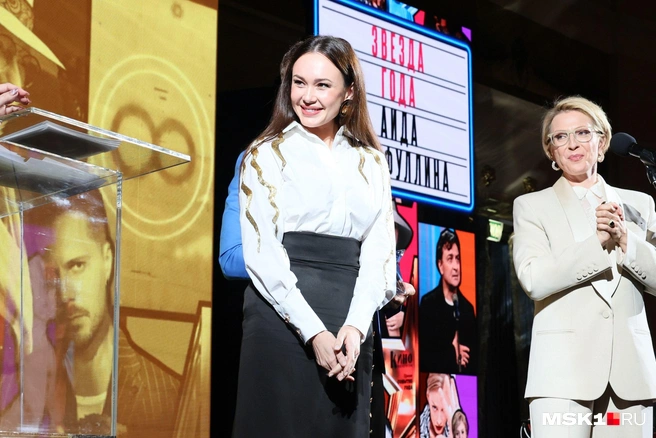 Звездой года по версии журнала «Кинорепортер» стала Аида Гарифуллина | Источник: Артем Устюжанин / MSK1.RU