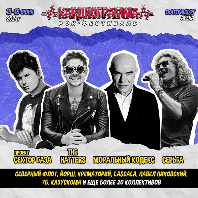 На фестивале выступит более 20 музыкальных коллективов | Источник: «Кардиограмма»