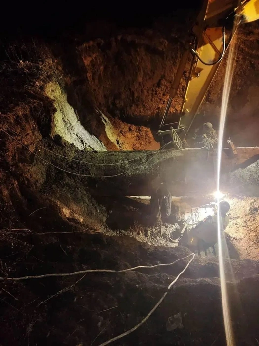 Без водоснабжения остались десятки тысяч домов | Источник: Владимир Владимиров / Telegram-канал