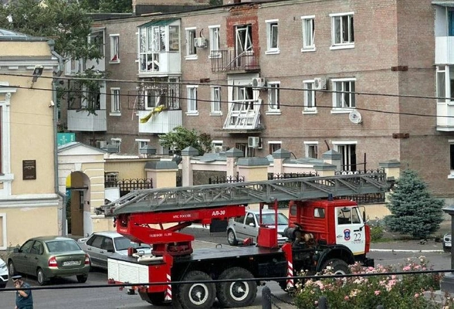 Из 24 квартир в доме пострадали 22  | Источник: t.me/Yuri_Slusar