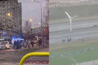 Остановку на Васильевском отмоют или заменят после вандализма