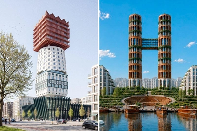 Конкурс «русского небоскрёба»: купола и кокошники
